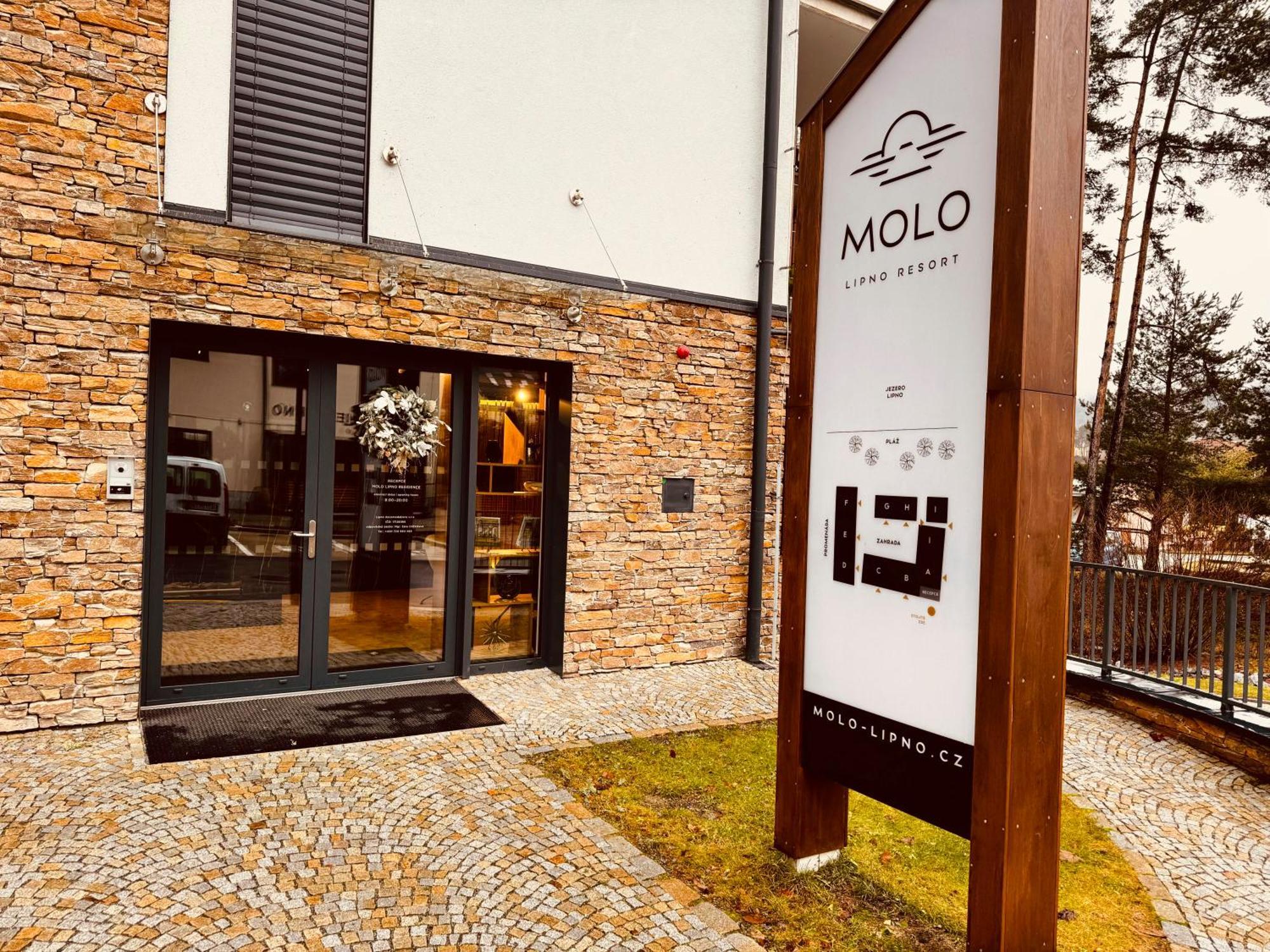 Molo Lipno Resort Luxusni Apartman 4Kk Czeski Krumlow Zewnętrze zdjęcie