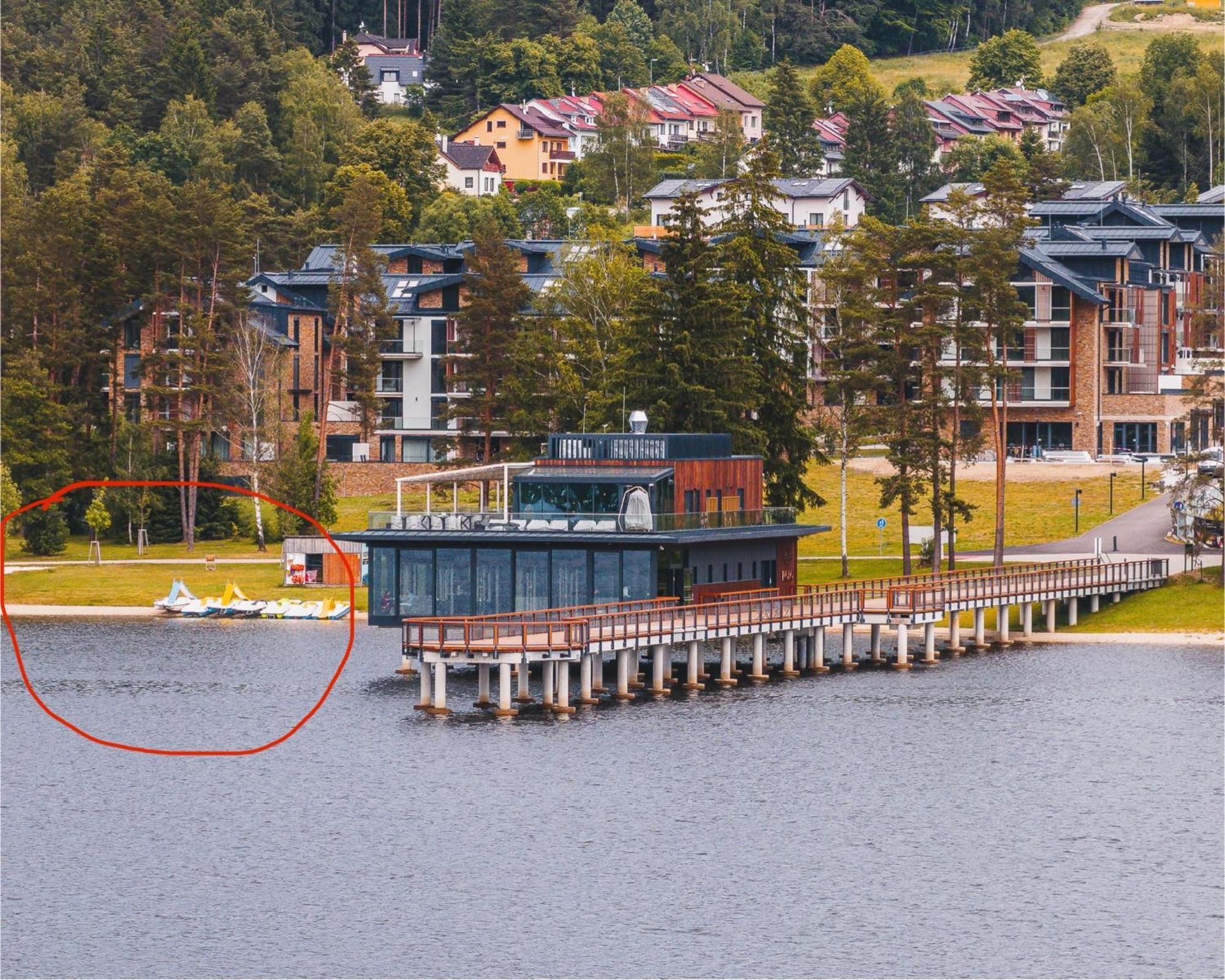 Molo Lipno Resort Luxusni Apartman 4Kk Czeski Krumlow Zewnętrze zdjęcie