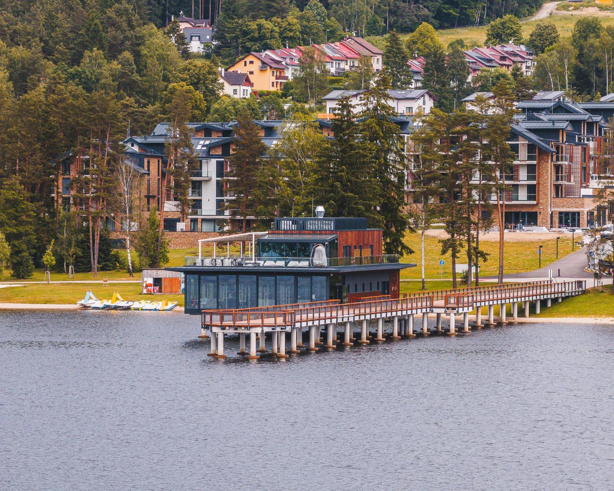 Molo Lipno Resort Luxusni Apartman 4Kk Czeski Krumlow Zewnętrze zdjęcie